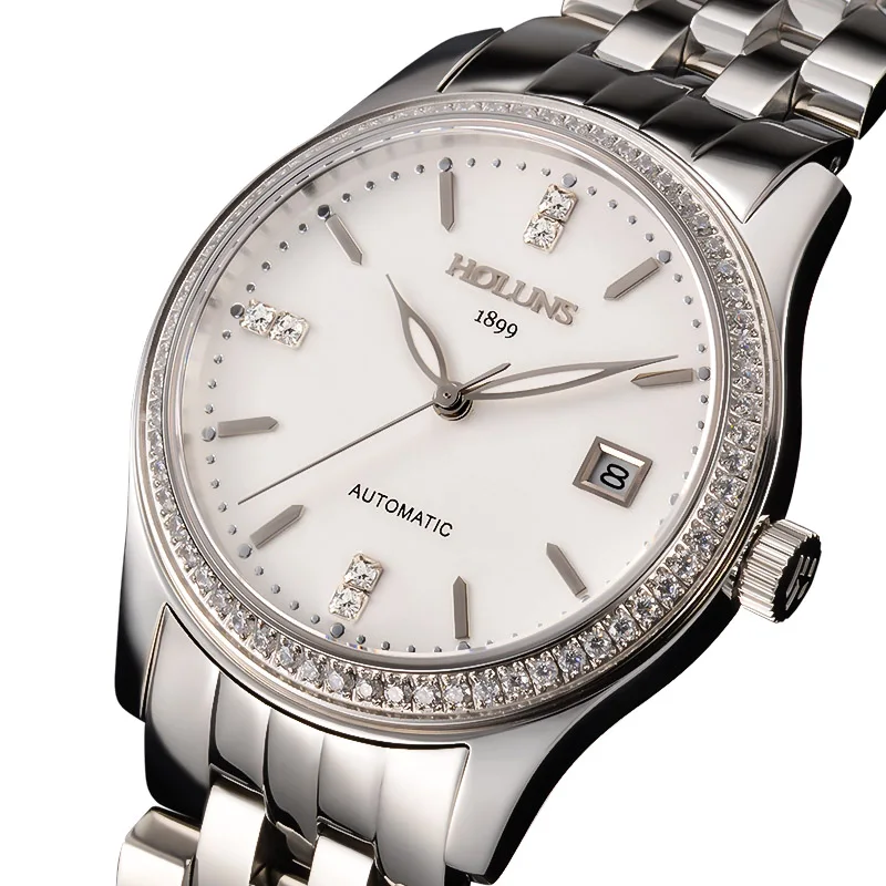 HOLUNS Мужские часы от топ бренда роскошные с бриллиантами подарки для мужчин