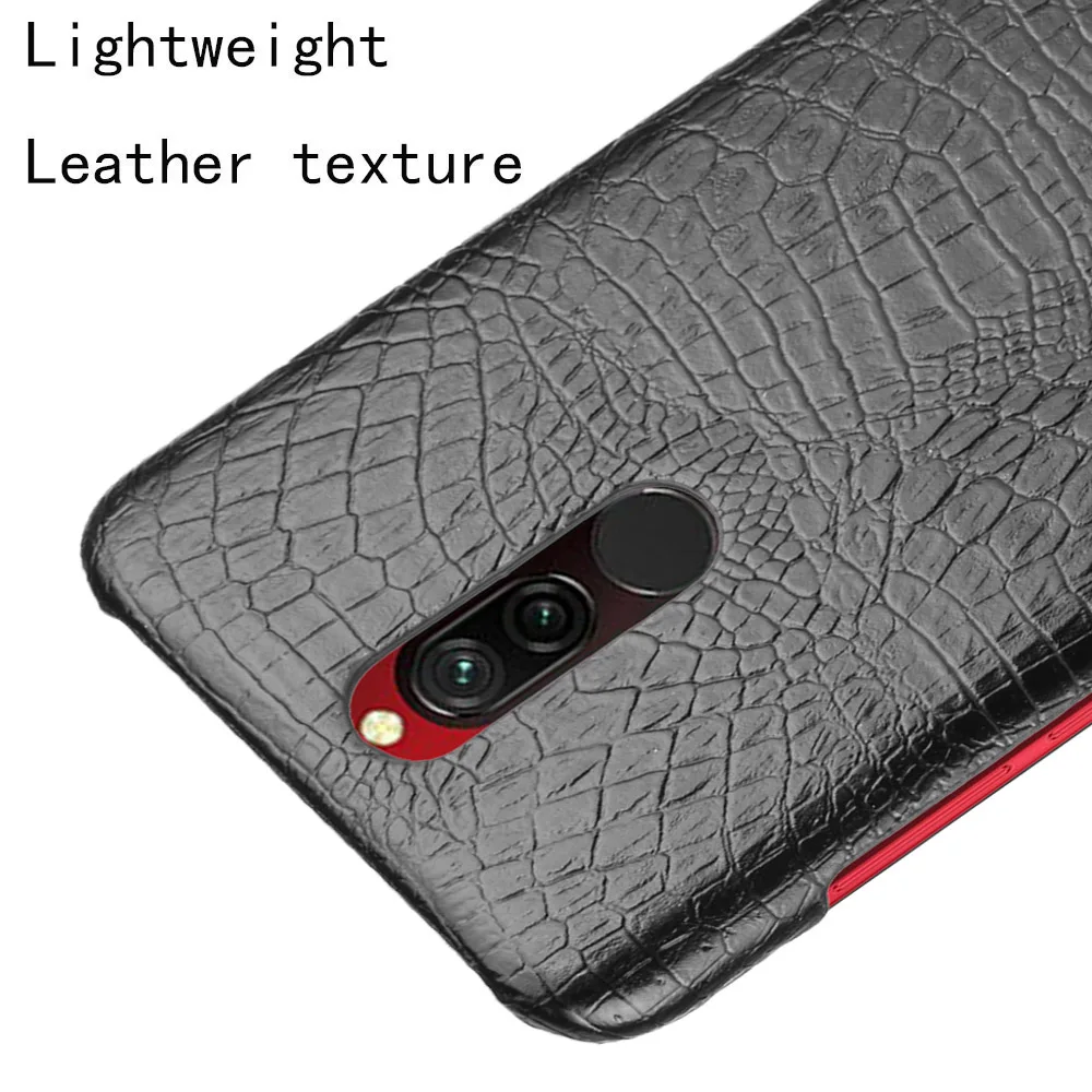 Xiaomi Redmi 8 Case Luxury PU Leather Back Cover Protective Phone for Redmi8 M1908C3IC PC Hand |