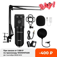Professional 800 Condenser Microphone 3 5Mm Wired Bm-800 karaoke BM800 Recording Microphone for Computer Karaoke KTV