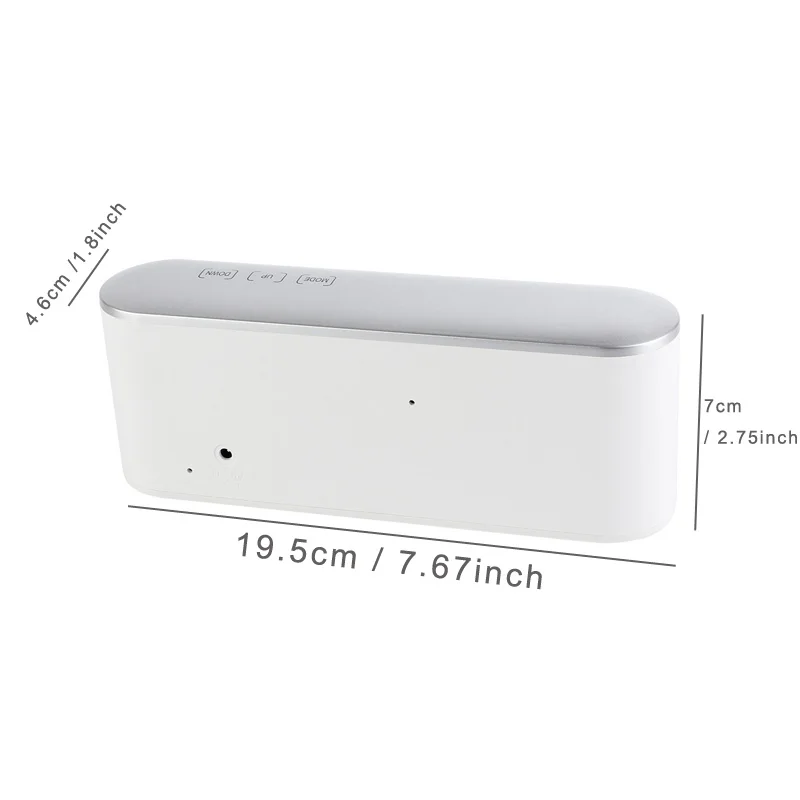 EAAGD цифровой будильник светодиодный дисплей с диммером USB зарядка 12/24 часов