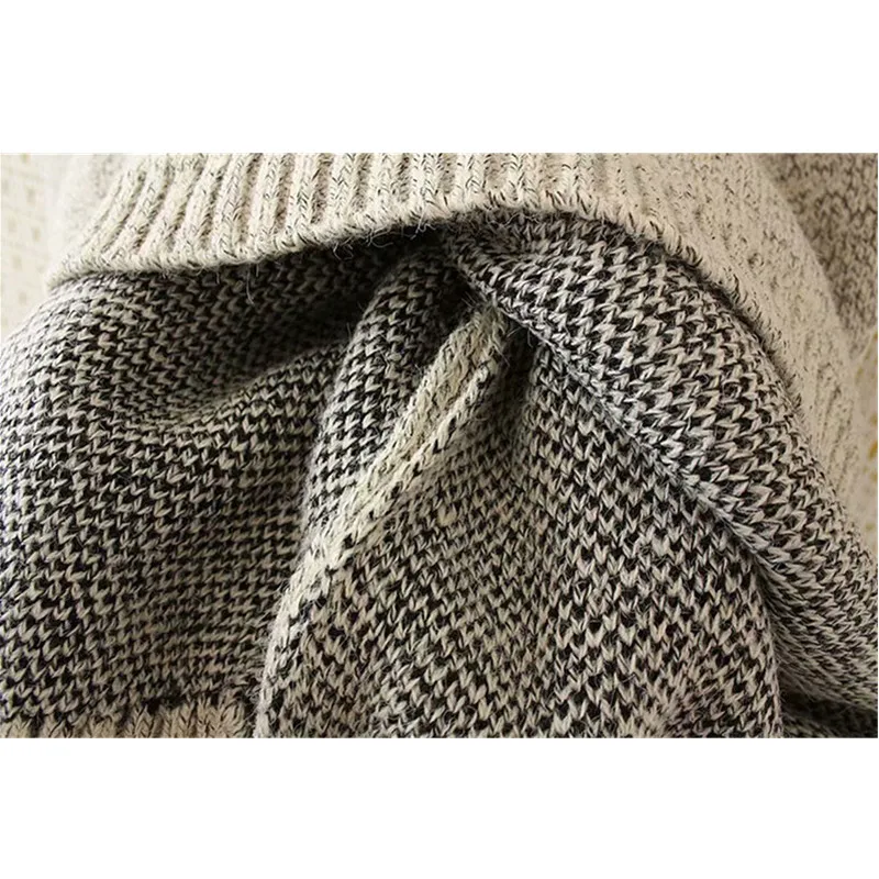 

Plus Size Wool Women Loose Sweaters 2021 New Spring Autumn Casual Ladies Knitted Pullovers Tops Apricot Oversize Clothing Female