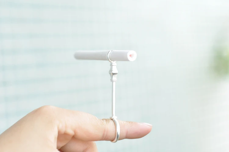 Элегантное женское кольцо держатель для сигарет (золотой серебряный)|holder for|holder