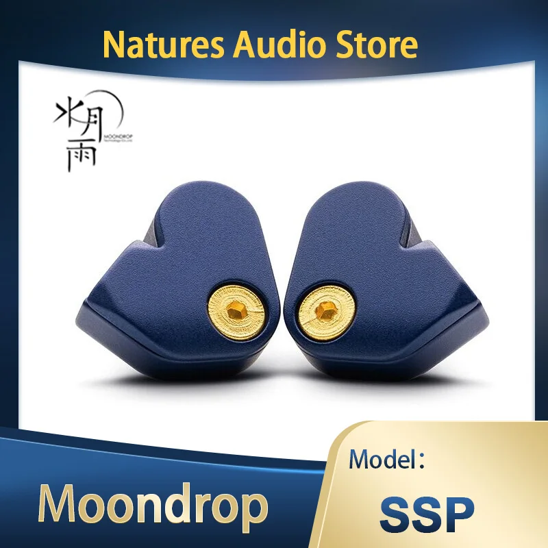

MOONDROP SSP In-Ear Earphones Super Spaceship Pulse Earbuds Dynamic Driver Headphones with Detachable Cable 0.78 2Pin Headset