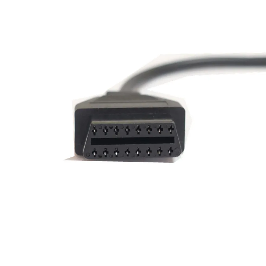 100 шт./лот 9 Pin для Sub aru OBD OBD2 OBDII DLC 16 Женский адаптер автомобильного