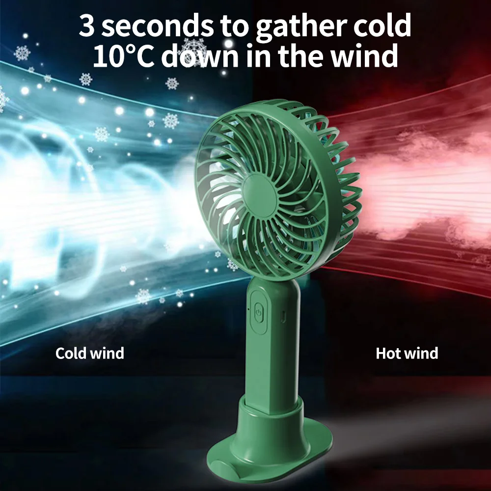 

2 in 1 Mini Handheld Fans Rechargeable USB Fan for Outdoor Ventilador Portatil Abanicos Cooling air cooler With Phone holder