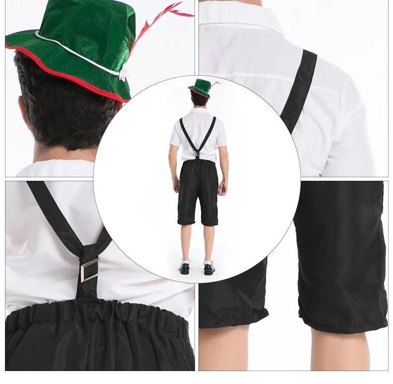 Взрослые мужские костюмы британского крестьянского собрания праздничный костюм