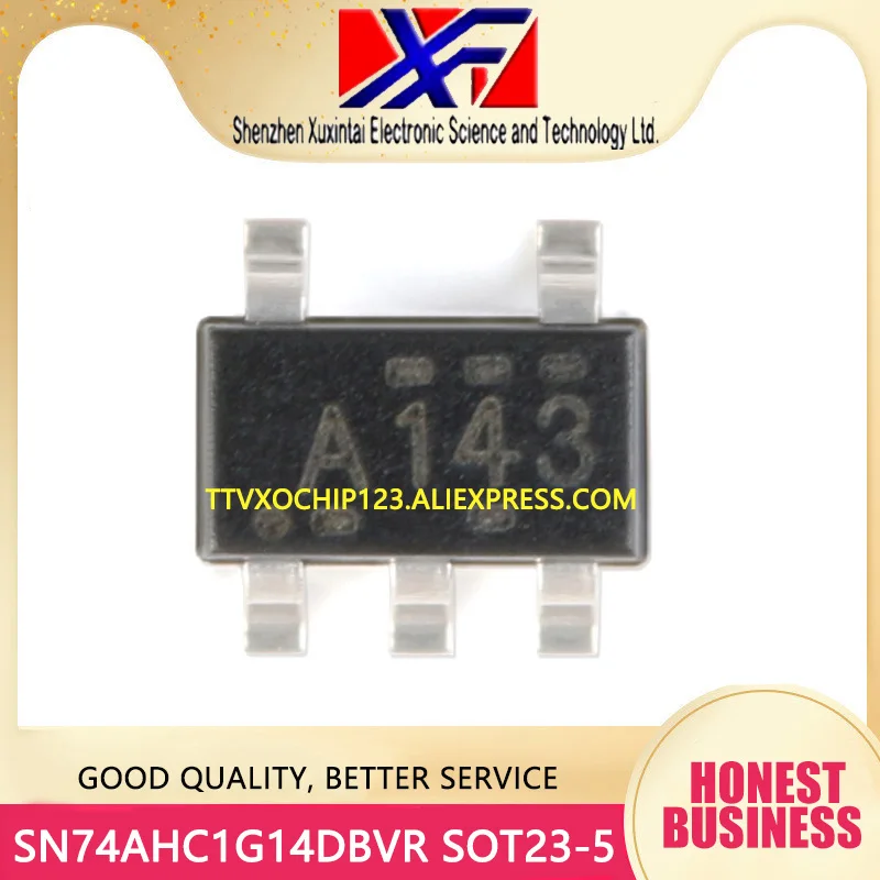 

50Pcs/Lot SN74AHC1G14DBVR SN74AHC1G14 SOT23-5 IC INVERTER SCHMITT 1CH SOT23-5