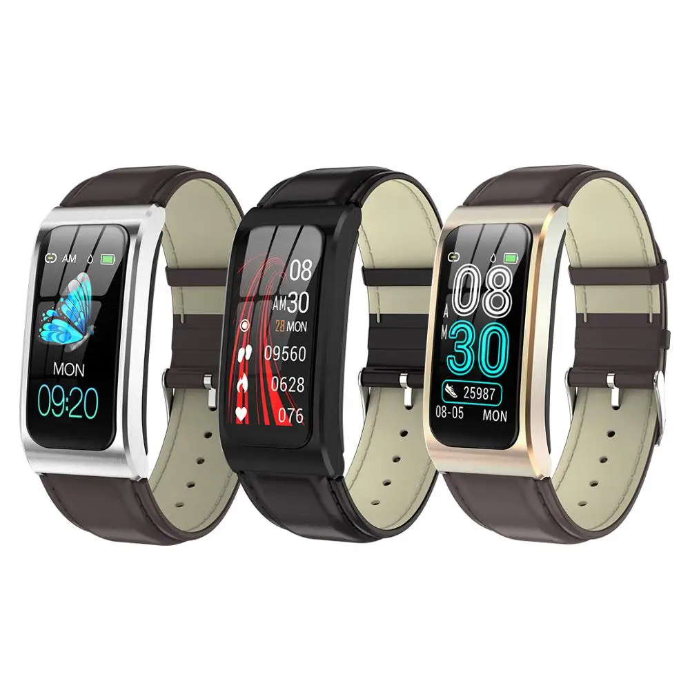 AK12 Smart Bracelet Color Screen IP68 Waterproof Women Men Heart Rate Blood Pressure Monitor Cycle Activity Tracker Sports Band |