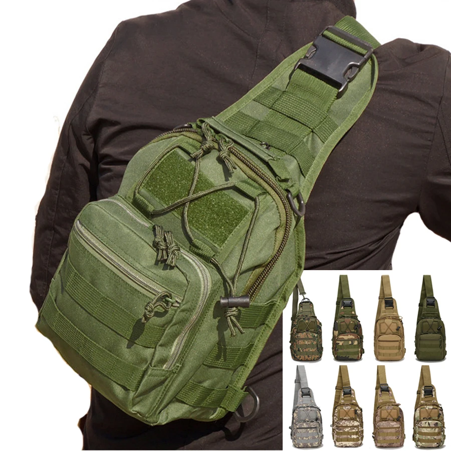 

Military Tactical Bag with Molle Outdoor Sport Shoulder Bag Utility Travel Trekking Fishing Hiking Hunting Camping Camo Backpack