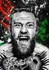 Шелковый постер Conor McGregor с художественным принтом, домашний Настенный декор 24x36 дюймов