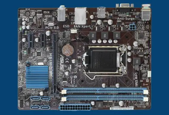 

ASUS H61M-E original motherboard DDR3 LGA 1155 USB2.0 for I3 I5 I7 CPU 16GB H61 USED Desktop motherboard