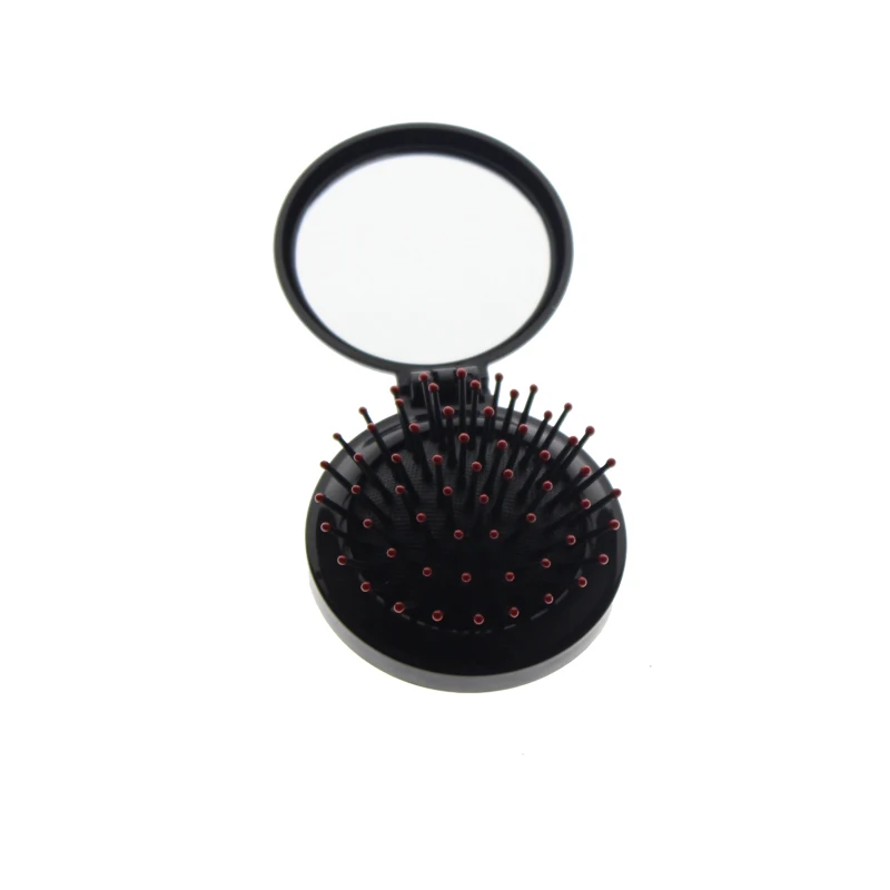 Расческа-массажер детская компактная с зеркалом Антистатическая | Красота и