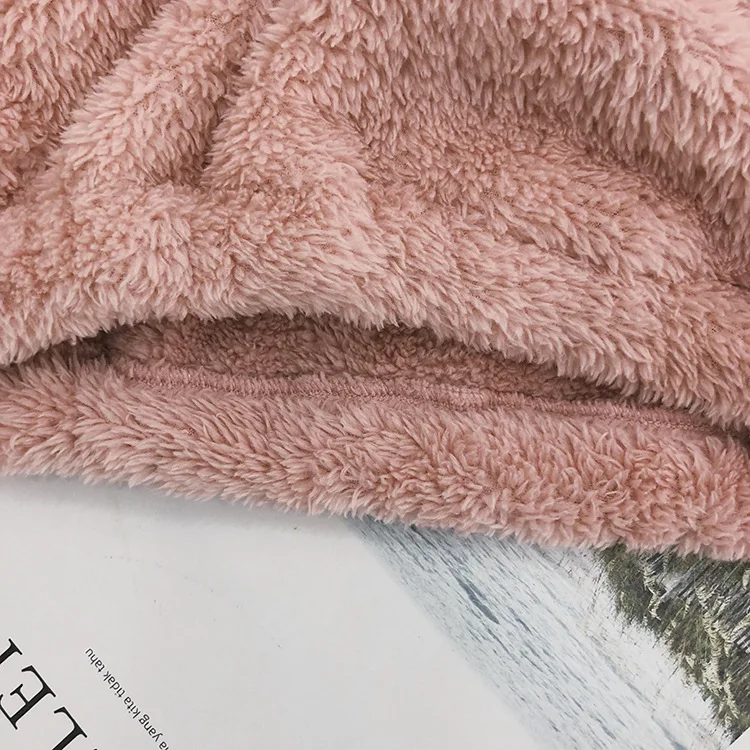 Осенне зимний фланелевый свитер с капюшоном для маленьких девочек Повседневная