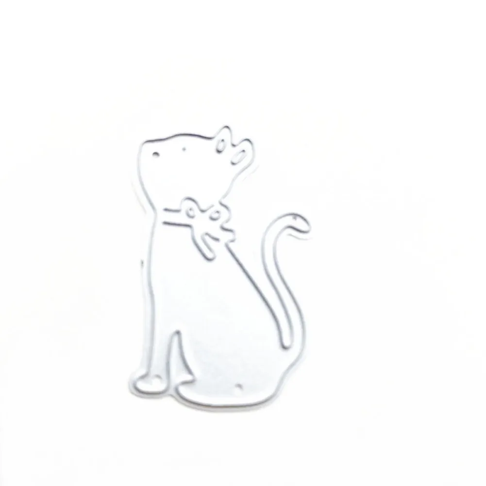 Рамка мышка с изображением животного металлические трафареты для вырезания