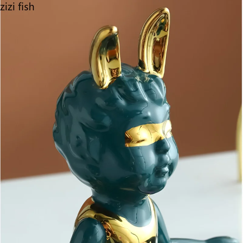 Журнальный столик для гостиной керамики стойка хранения украшений слон с