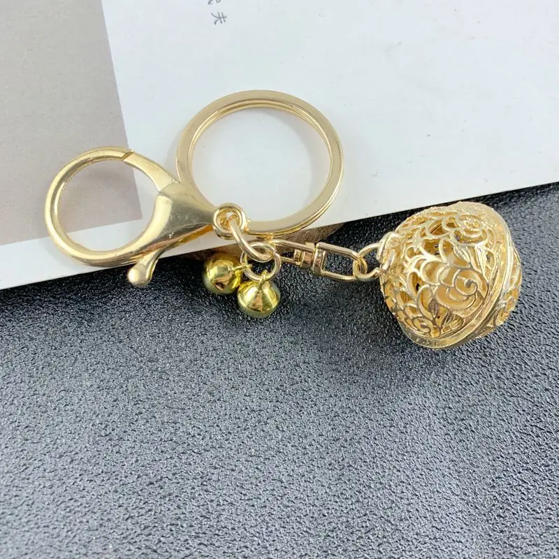 

Creative Metal Student Backpack Windbell Key Chains Fashion Couple Accessories Keyring Cute Men And Women Gift Pendant Keychain