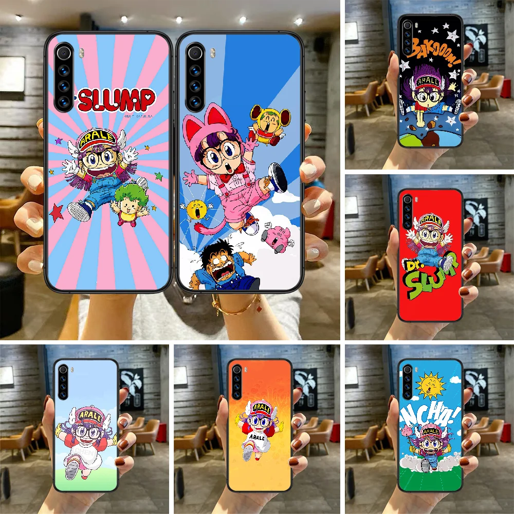 Чехол Dr Slump Arale для телефона с аниме XIAOMI Redmi Note 3 4 4X 5 6 7 8 9 Pro T S Max черный бампер модная