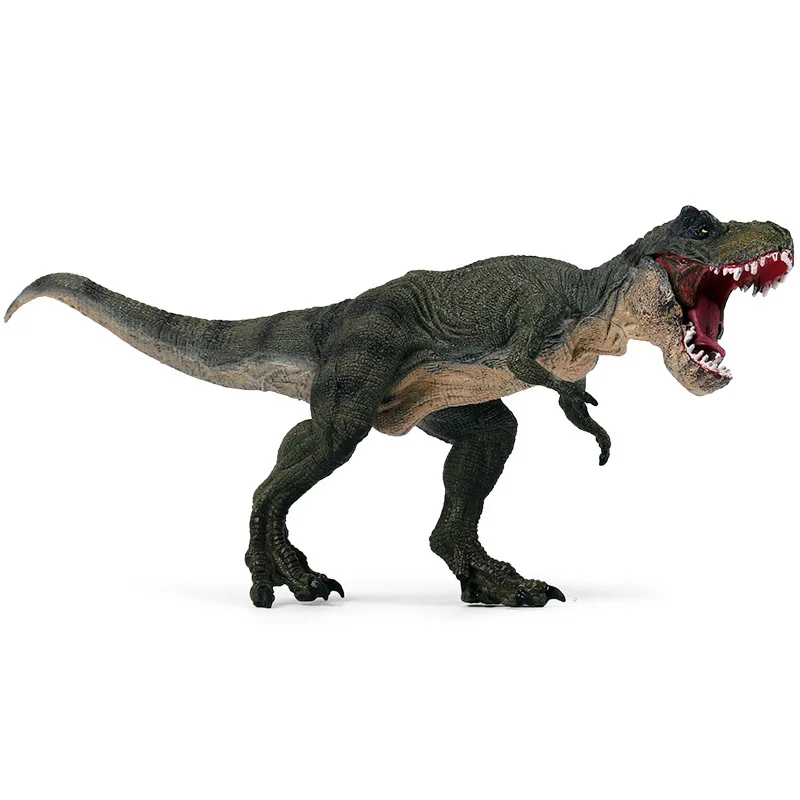 

30cm Simulation Walking Tyrannosaurus Rex Dinosaur Figures Movable Jaw Jurassic World Plastic Decoration Toys for Children