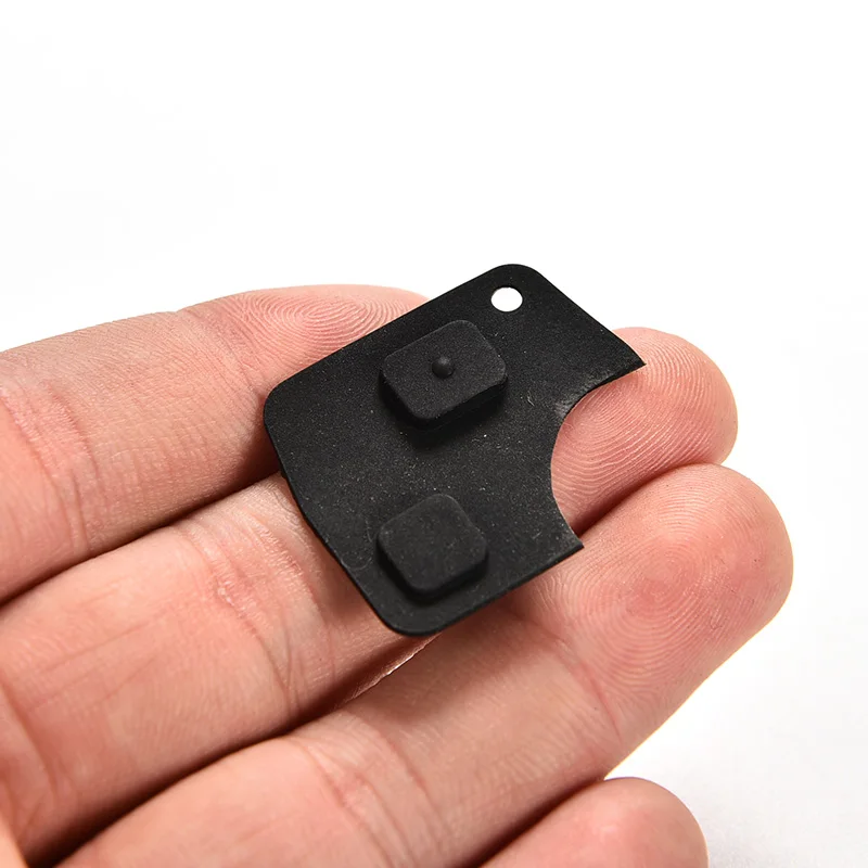 1 шт. Новый черный цвет 2 кнопки дистанционный ключ аксессуары брелок Ремонтный