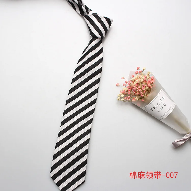 

2021 Men Cotton Ties Neckties For Women Formal Casual Neck Tie For Wedding Party Skinny Groom Tie Corbatas Hombre Cravat
