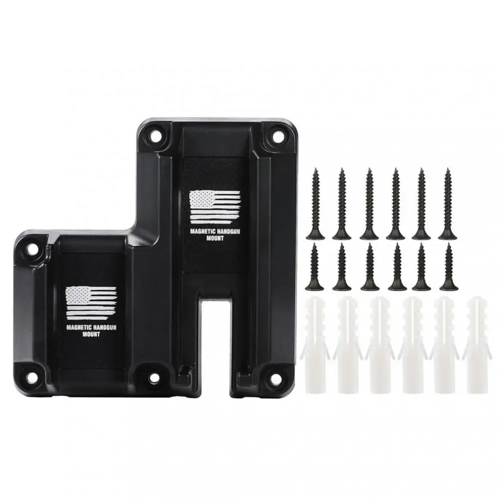 

Magnet Gun Mount Holster Holder Safety Stand Holster Magnetic Quick Draw Loaded Fits Flat Top Handguns Hunting Accessory