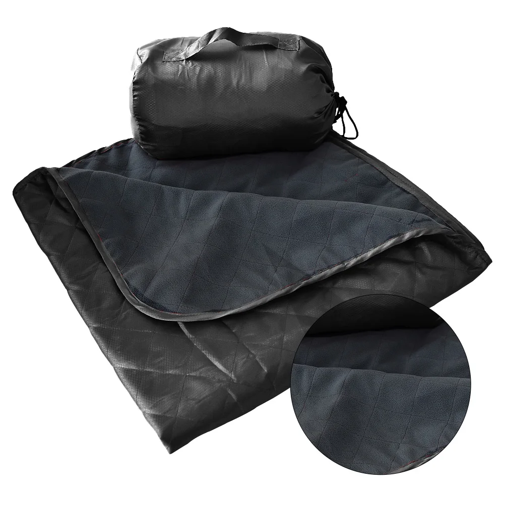 

Outdoor Camping Blanket Warm Fleece Nap Blanket Moisture-proof Picnic Mat