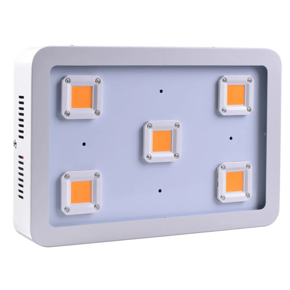 

Теплый белый 1500W светодиодный Grow светильник полный спектр 410-730nm для комнатных растений и цветок парниковых расти палатку