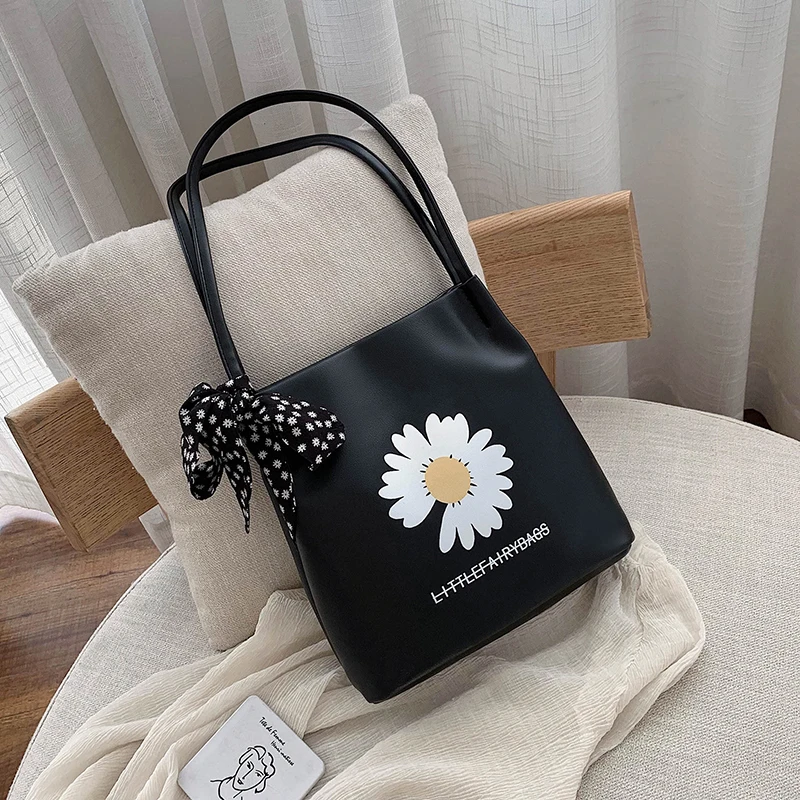 Новая Корейская версия instagram универсальная сумка через плечо с маргариткой