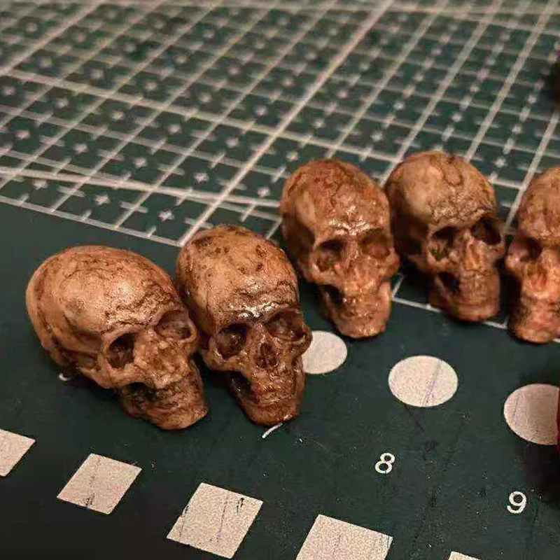 

Collection 1/12 Scale Simulation Skull Head Model Toys for 6in Action Figure Accessories Scene Hobbies 1pieces
