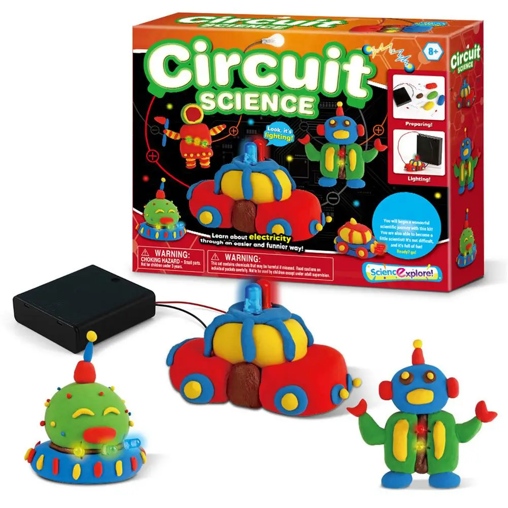 

Circuit Science Toy Kit Educational Toy Gift Set Science Experiment Kits Toys For Elementary School Students Innovative Convenie