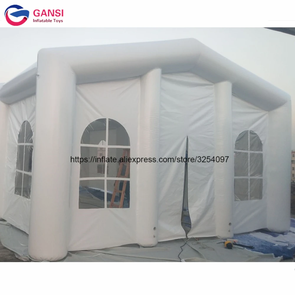 Бесплатная воздушный насос надувные вечерние событие палатка для торжественных