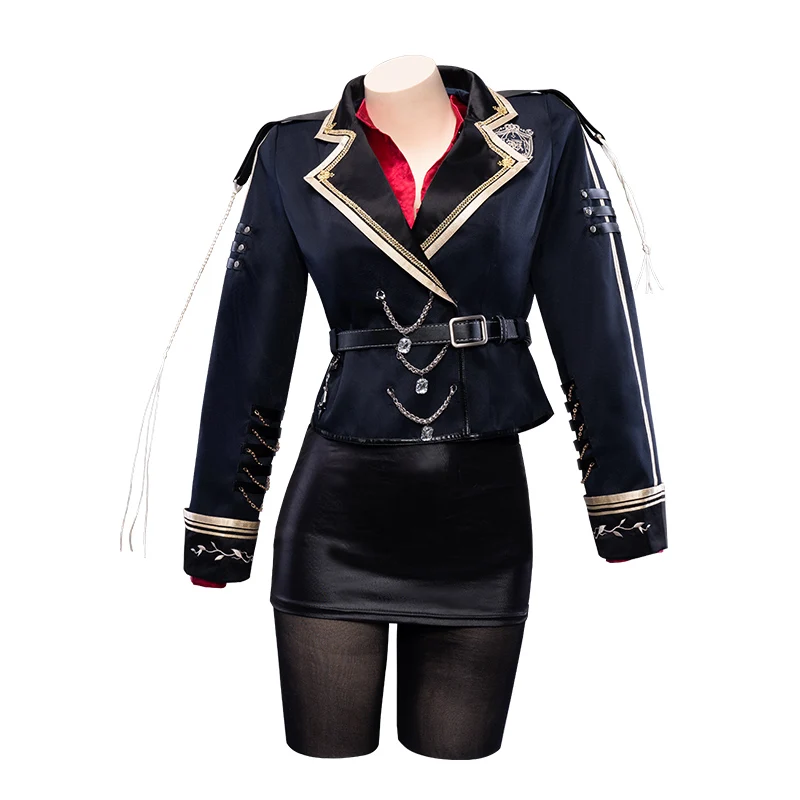 

Scathach Cosplay Anime Fate Grand Order Women Uniform Scathach Halloween Party Dress Full Set