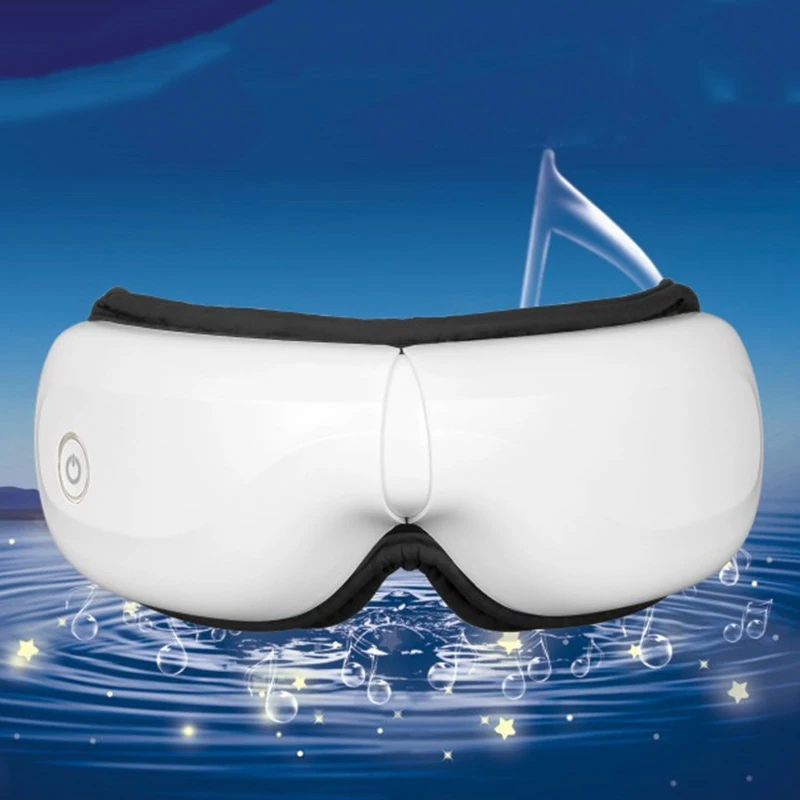 

Wireless Foldable Rechargeable Eye Massager,Intelligent Mode One-Click Operation Eye Massager,Wireless Bluetooth Music Therapy S