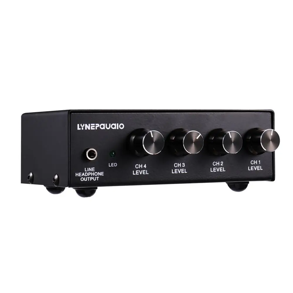 5 канальный Миксер для микрофона с входом XLR/ RCA/3 мм (1/8 дюйма) RCA выходом фантомной