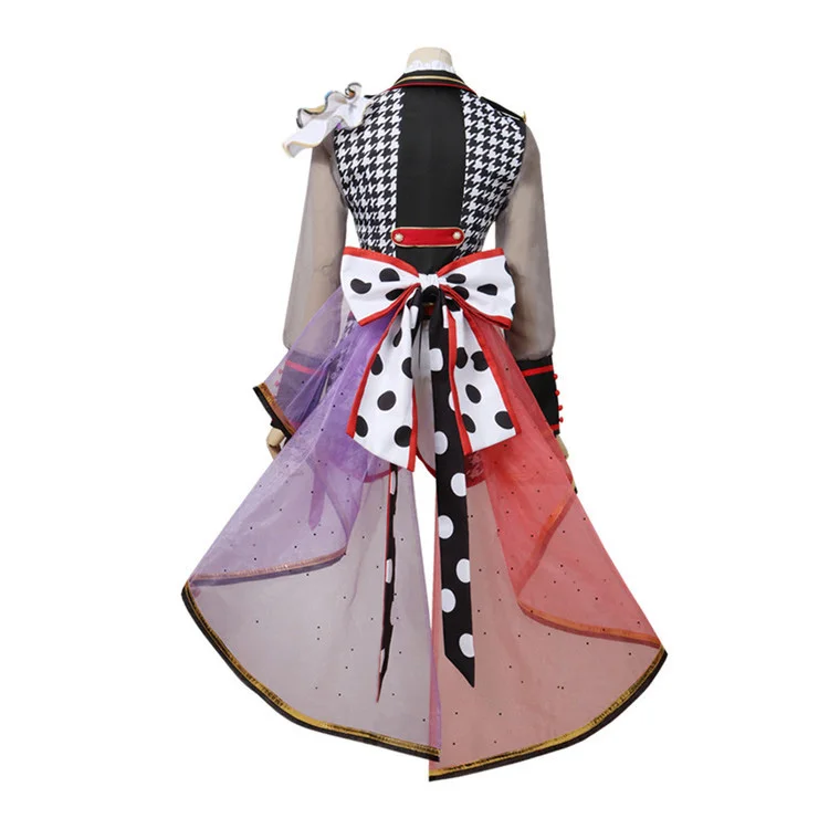 Zhomecos Amine BanG Dream poppin вечерние костюмы для косплея Toyama Kasumi Ichigaya Arisa полный комплект