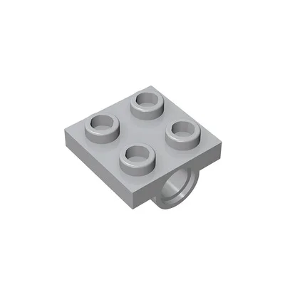 

Small particle scene building block moc-2444 2x2 bottom side with one hole base plate children's assembled toy parts