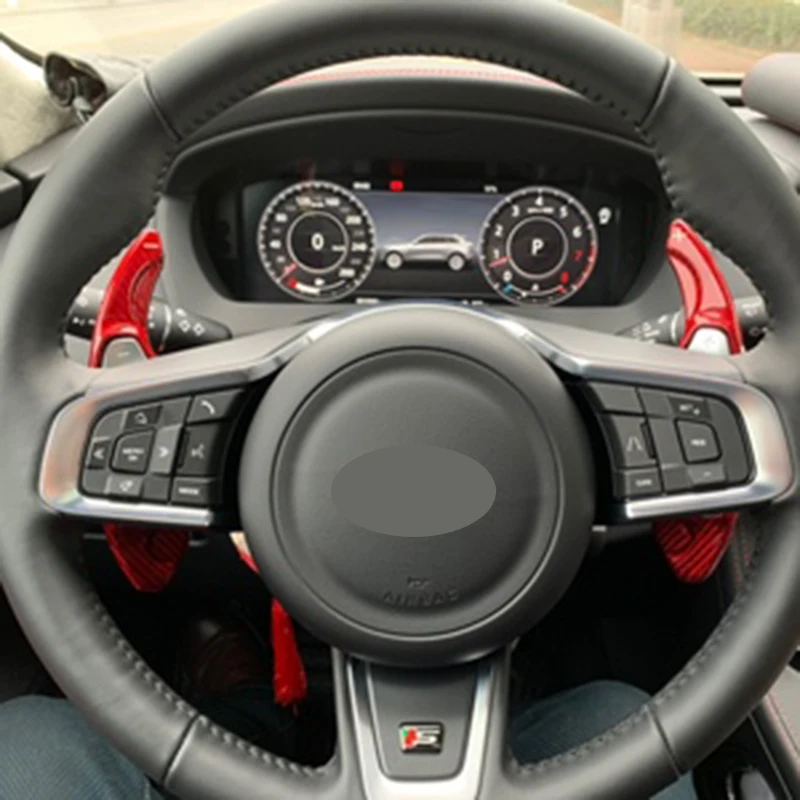 Весло рулевого колеса из углеродного волокна для Land Range Rover Evoque Discovery Sport Freelander 2 LR4