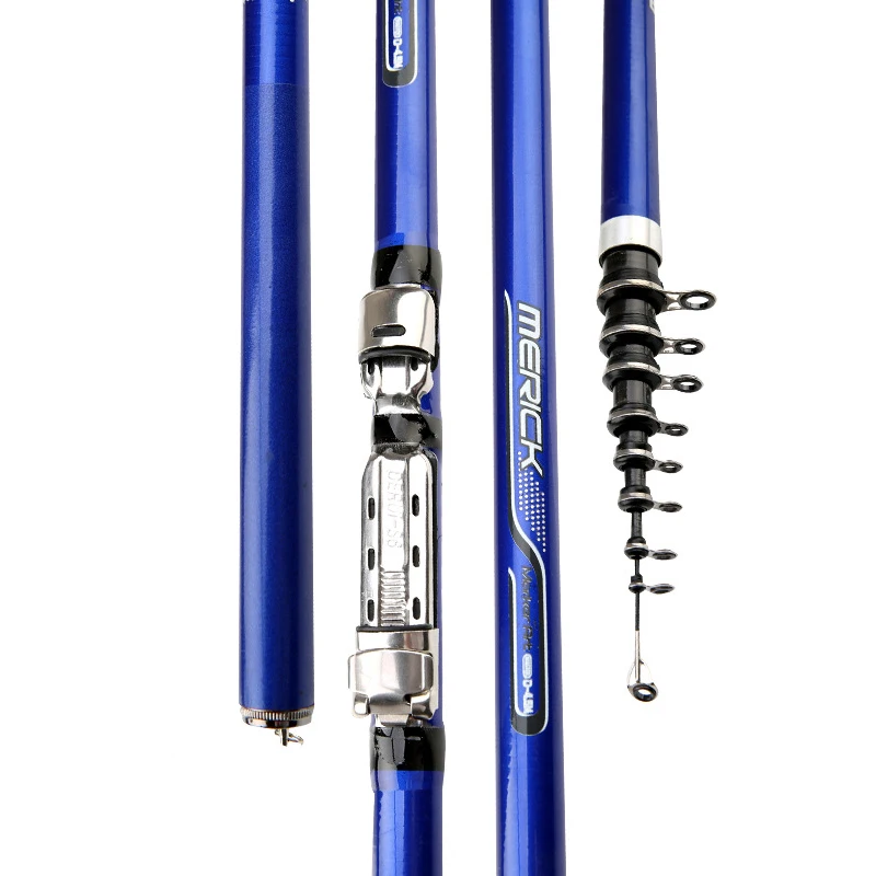 Рыболовная удочка для ловли на скалах приманки телескопическое спиннинговое