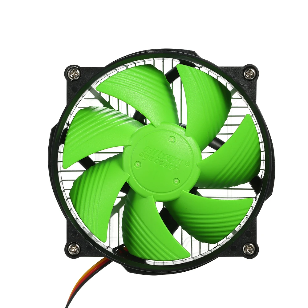 3-контактный вентилятор для процессора кулер быстрое отведение тепла низкий