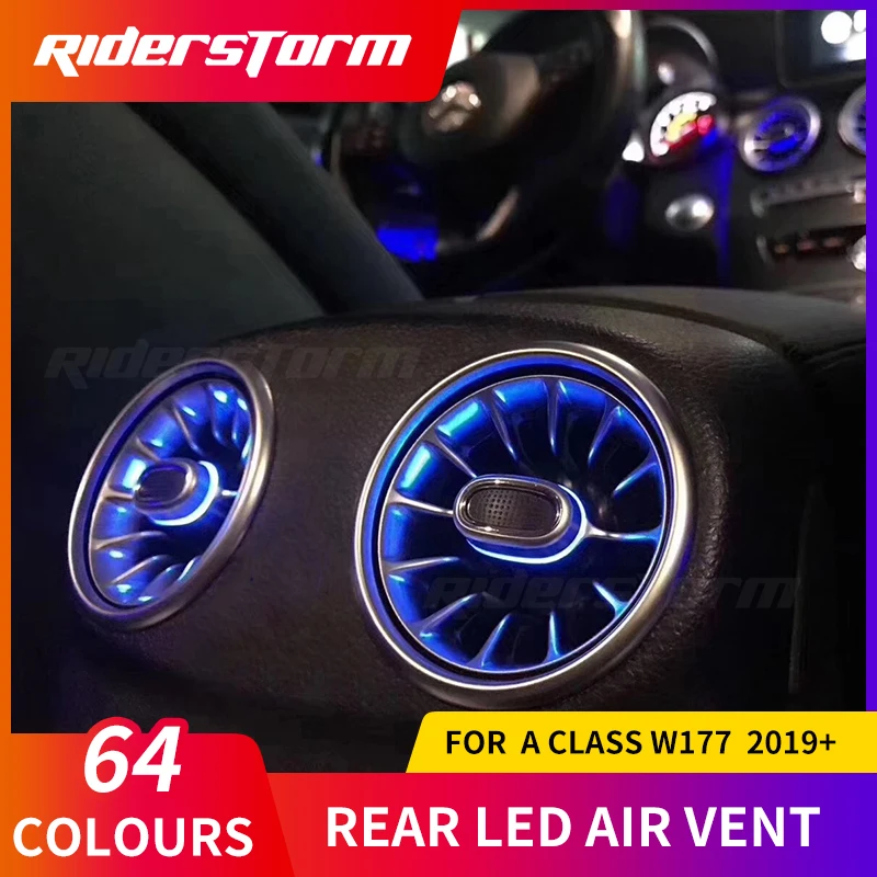 Светильник щение салона для Mercedes A class A200 A180 W177 A177 вентиляционные отверстия