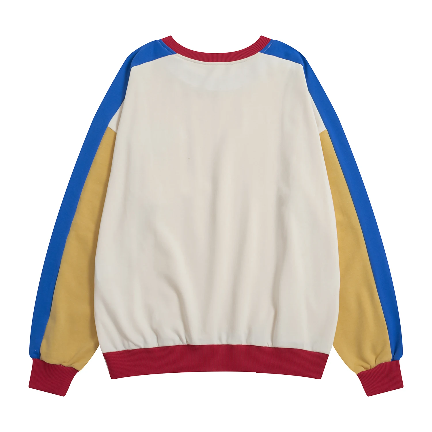 Осень Весна Новый высокое качество повседневное Wmen пуловер Кофты цвет блок шить