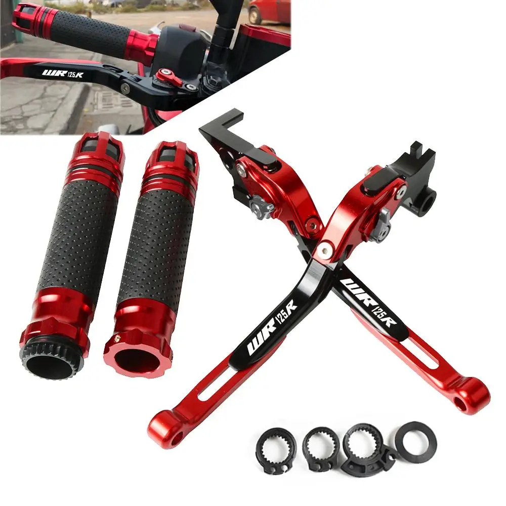 For YAMAHA WR125R WR 125R 2012 2013 2014 2015 2016 Motorcycle Clutch Brake Lever Extendable Adjustable Hand Grip Handlebar | Автомобили и