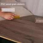 Самоклеющиеся наклейки на стену из древесного зерна, водонепроницаемые ПВХ обои, настенная мебель, декоративные наклейки, домашние обои