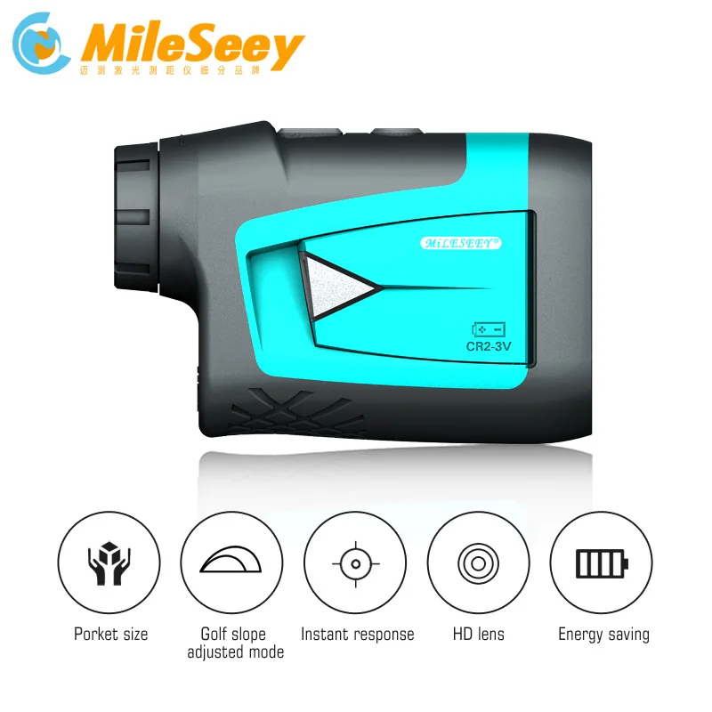 Mileseey PF210 600 м лазерный дальномер для гольфа мини гольф наклона регулируется режим