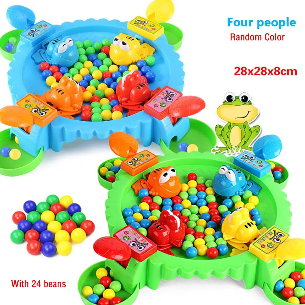 Детская лягушка ест бобы настольная игра упражнения практическая способность