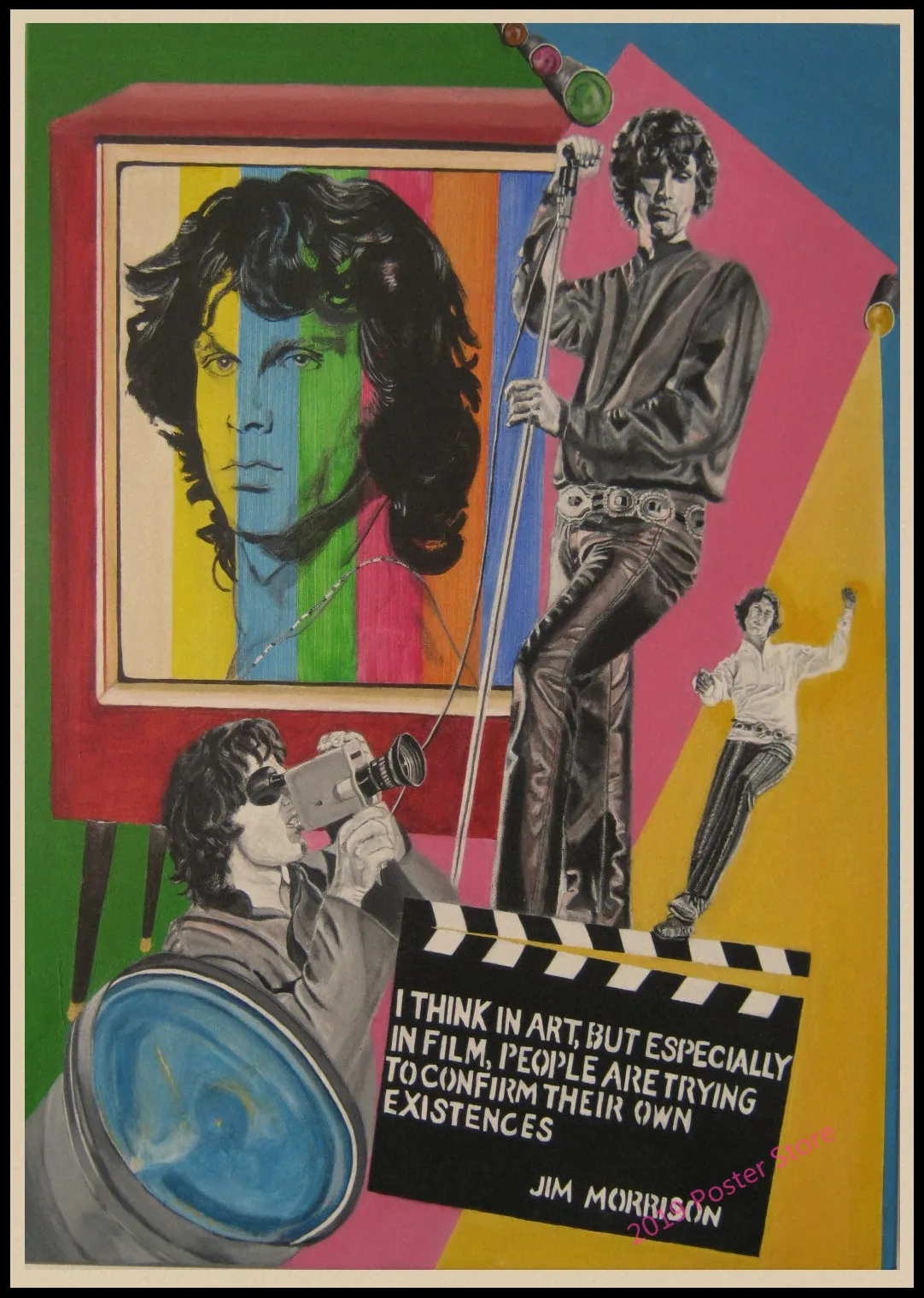 ВИНТАЖНЫЙ ПЛАКАТ домашний декор двери Jim Morrison крафт-рок плакат, плакат в стиле ретро рок-группа Музыка Звезды Плакаты на стену, изображения 1002