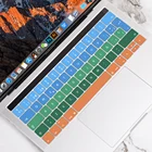 Для MacBook Pro 13 15 дюймов Сенсорная панель A2159 A1989 A1706 A1707 A1990 2016-2019 Европейская Испанская версия чехол для клавиатуры защитная пленка