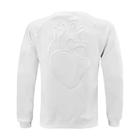 mens hoodie sweatshirt 100 white classic hoodies sweatshirts embroidery que la famil le loose ovesized hoodies hip hop cotton