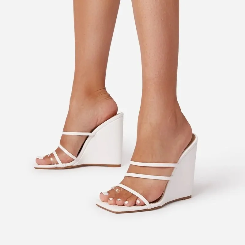 2022 Summer New Slippers Women Plus Size 43 Fashion Sexy Wedges Woman Flip Flop Platform Shoes Ladies Casual Slides Female Shoes