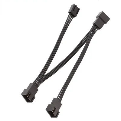 

Компьютер, охлаждение, четыре контакта, одна минута, три, 4 контакта, одна минута, три расширения, адаптер, температура PWM